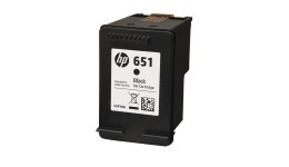 Tusz HP czarny HP 651,HP651=C2P10AE,600 str.